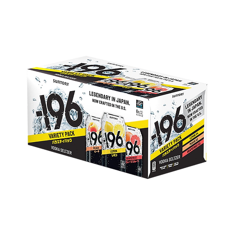 -196 Vodka Seltzer Variety 8-Pack