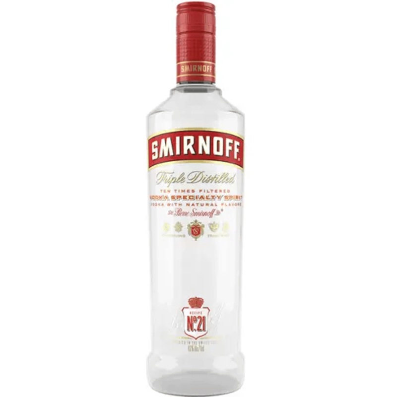 Smirnoff Red No. 21 Vodka 750ml
