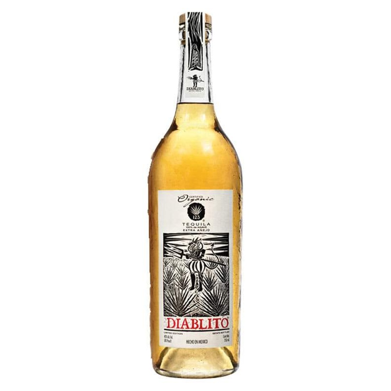 123 Organic Tequila Extra Anejo Diablito 750ml