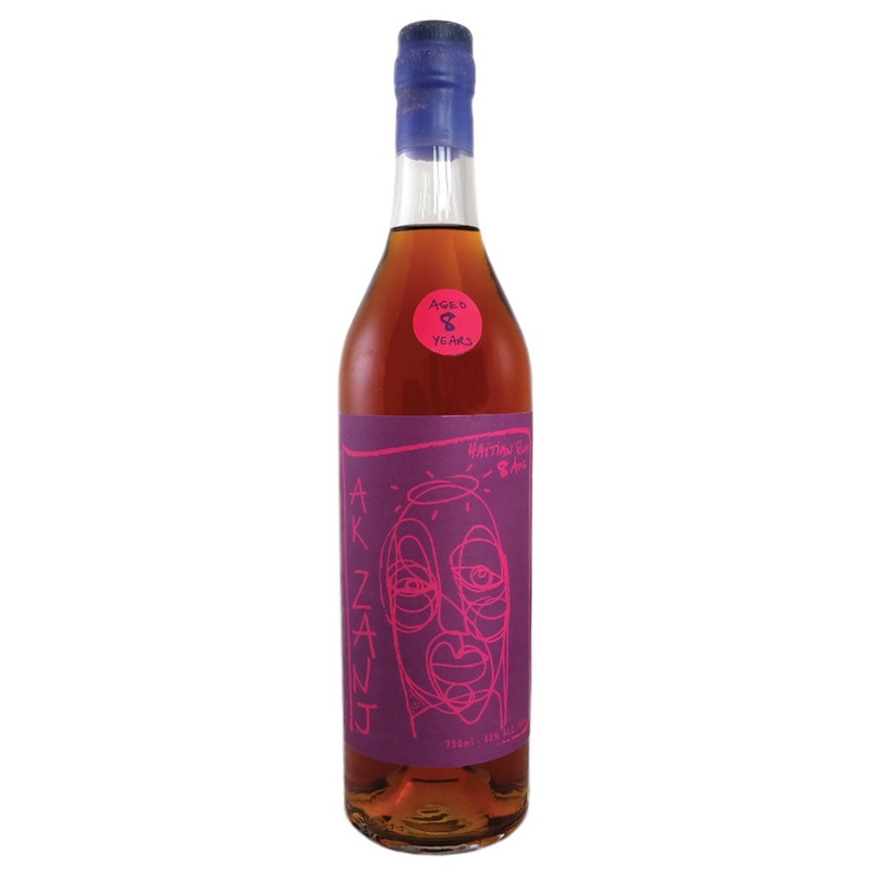 Ak Zanj 8 Year Old Haitian Rum 750ml