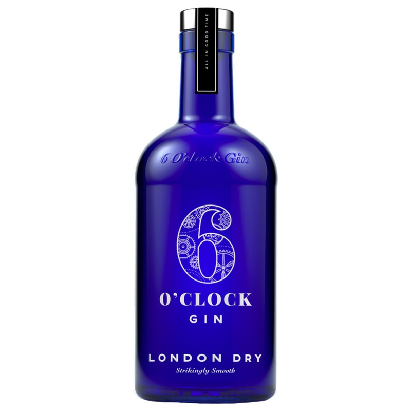 6 O’Clock London Dry Gin 750ml
