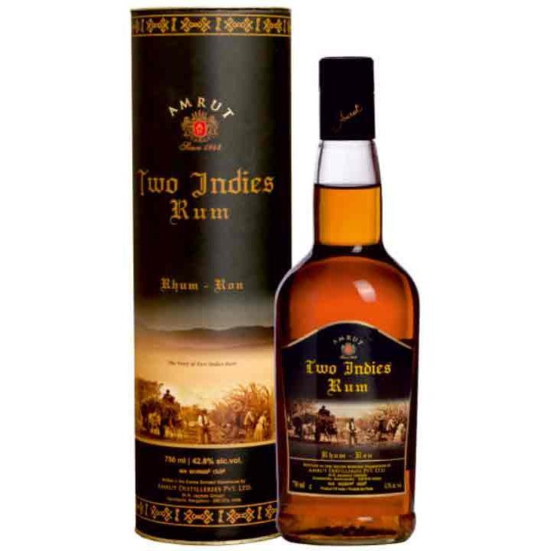 Amrut Two Indies Dark Rum 750ml