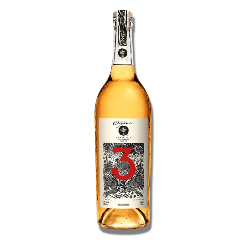 123 Organic Tequila Anejo #3|750 ML