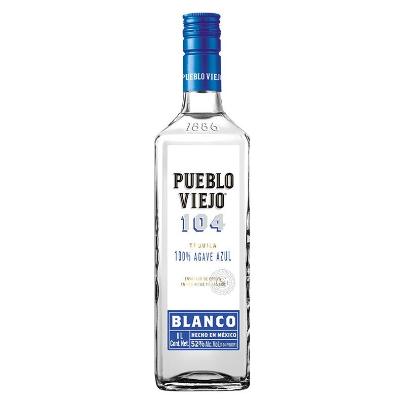 Pueblo Viejo 104 Blanco Tequila 1L