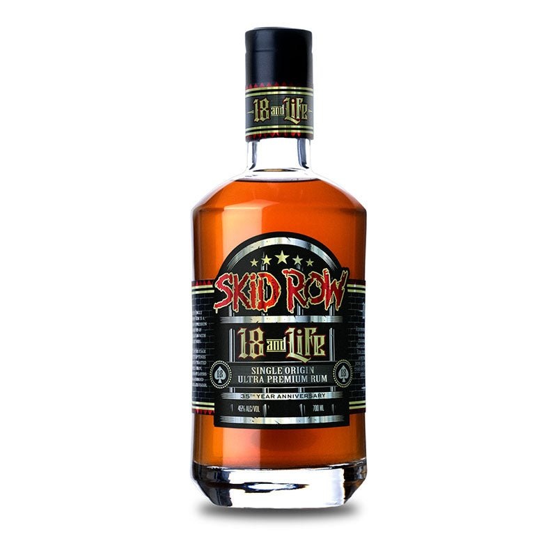 Skid Row 18 and Life Ultra Premium Rum 750ml